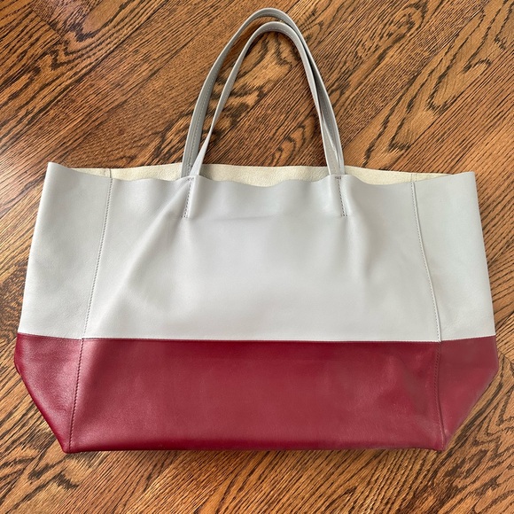 Celine Bi-color Horizontal Cabas Bag - Picture 3 of 11